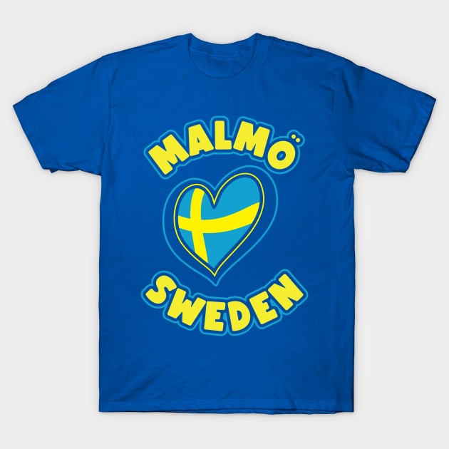 Malmö Sweden hosting European music competition T-Shirt by Daribo